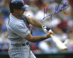 AUTOGRAPHED GARY GAETTI 8x10 Minnesota Twins photo