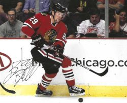 Autographed BRYAN BICKELL 8x10 Chicago Blackhawks Photo