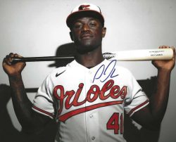 AUTOGRAPHED DAZ CAMERON 8X10 Baltimore Orioles Photo
