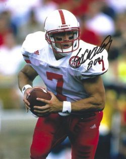 Autographed ERIC CROUCH 8X10 University of Nebraska Photo
