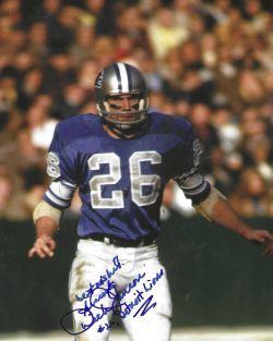 Autographed DICK JAURON Detroit Lions 8x10 Photo