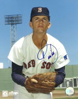 AUTOGRAPHED BILL LEE 8X10 Boston Red Sox Photo