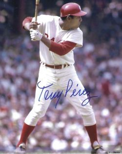 Autographed TONY PEREZ 8x10 Cincinnati Reds Photo