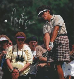 Autographed NANCY LOPEZ 8x10 LPGA HOF Photo