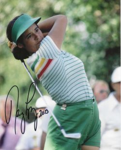Autographed NANCY LOPEZ 8x10 LPGA HOF Photo