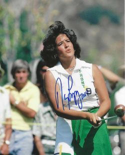 Autographed NANCY LOPEZ 8x10 LPGA HOF Photo