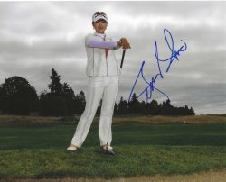 Autographed JENNY SHIN 8x10 LPGA Tour Photo