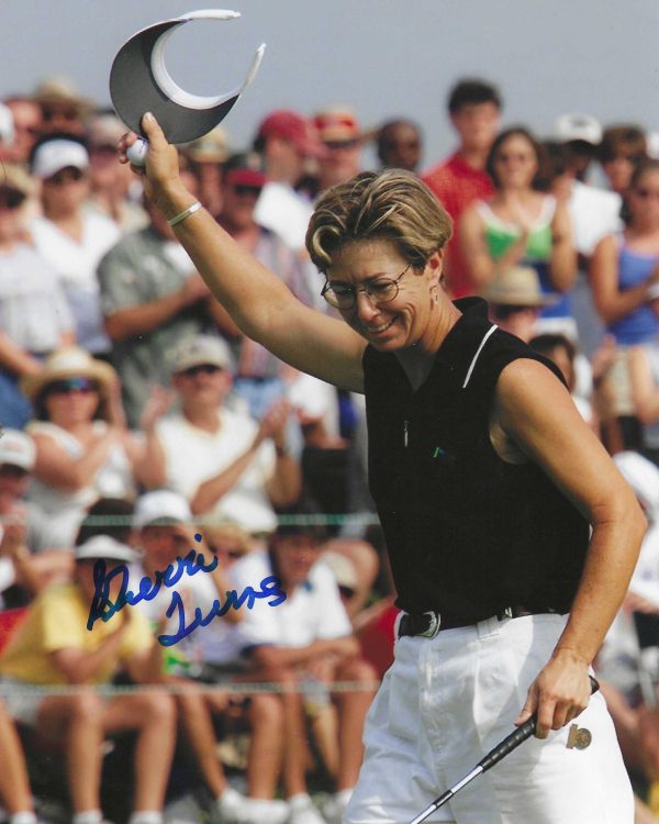 Autographed SHERRI TURNER 8x10 LPGA Tour Photo