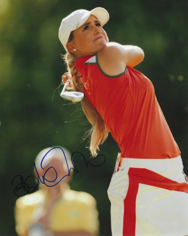 Autographed BELEN MOZO 8x10 LPGA Tour Photo