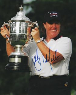 Autographed MEG MALLON 8x10 LPGA Tour Photo