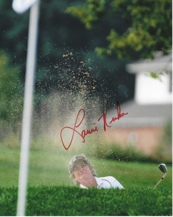 Autographed LAURIE RINKER 8x10 LPGA Tour Photo