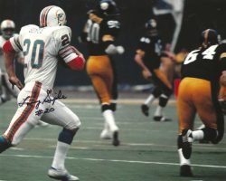 Autographed LARRY SEIPLE 8X10  Miami Dolphins photo