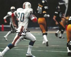 Autographed LARRY SEIPLE 8X10  Miami Dolphins photo
