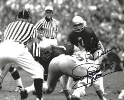 Autographed JOE THEISMANN 8x10 Notre Dame Photo