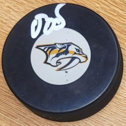 Autographed FEDOR SVECHKOV Nashville Predators Hockey Puck