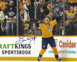 Autographed FILIP FORSBERG 8X10 Nashville Predators photo