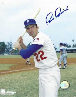 AUTOGRAPHED PAUL POPOVICH 8x10 Los Angels Dodgers photo