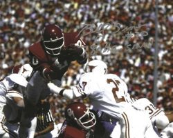 Autographed BILLY SIMS "78 Heisman" 8x10 Oklahoma University Photo