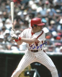 AUTOGRAPHED TED SIZEMORE 8X10 Philadelphia Phillies photo