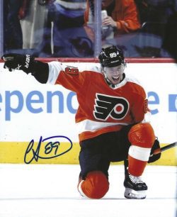 Autographed CAM ATKINSON 8X10 Philadelphia Flyers Photo
