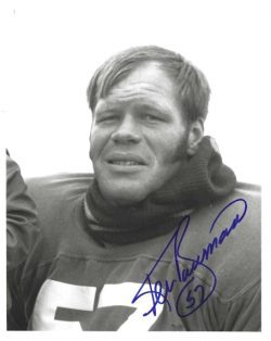Autographed KEN BOWMAN 8X10 Green Bay Packers Photo