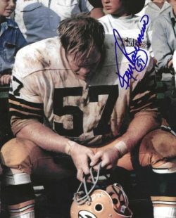 Autographed KEN BOWMAN 8X10 Green Bay Packers Photo