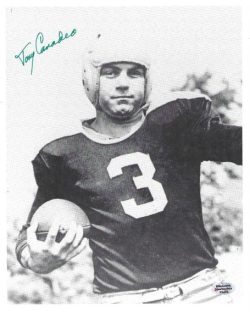 Autographed TONY CANADEO 8x10 Green Bay Packers Photo