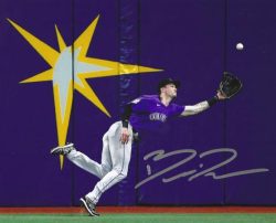 AUTOGRAPHED BRENTON DOYLE 8X10 Colorado Rockies Photo