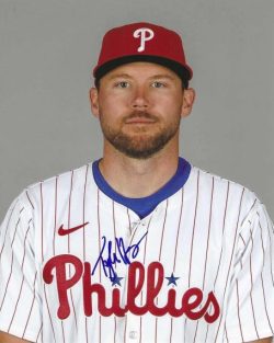 AUTOGRAPHED TYLER HIGGINS Philadelphia Phillies 8x10 Photo
