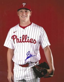 AUTOGRAPHED SETH JOHNSON 8X10 Philadelphia Phillies Photo
