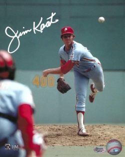AUTOGRAPHED JIM KAAT 8x10 Philadelphia Phillies Photo