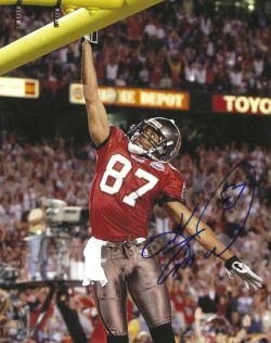 Autographed KEENAN MCCARDELL 8X10 Tampa Bay Buccaneers Photo