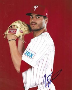 AUTOGRAPHED JOHN MCMILLON 8X10 Philadelphia Phillies Photo