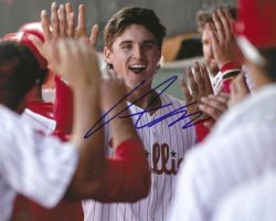 AUTOGRAPHED AIDAN MILLER 8x10 Philadelphia Phillies Photo