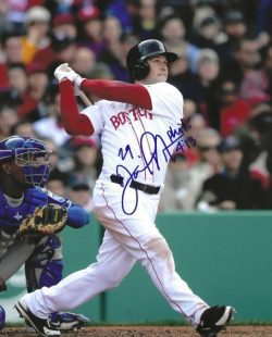 AUTOGRAPHED DANIEL NAVA 8X10 Boston Red Sox photo