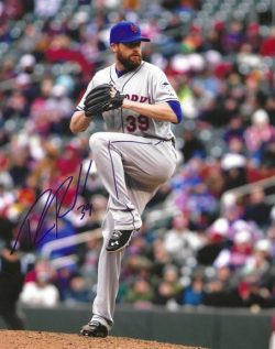 AUTOGRAPHED BOBBY PARNELL 8X10 New York Mets photo