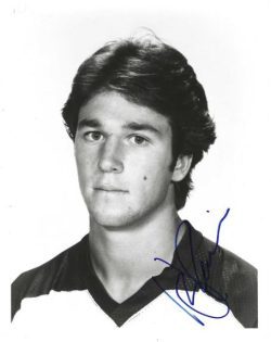 Autographed DAVE POULIN 8X10 Philadelphia Flyers Photo