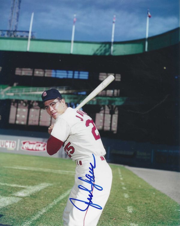 AUTOGRAPHED JULIAN JAVIER 8x10 St. Louis Cardinals photo