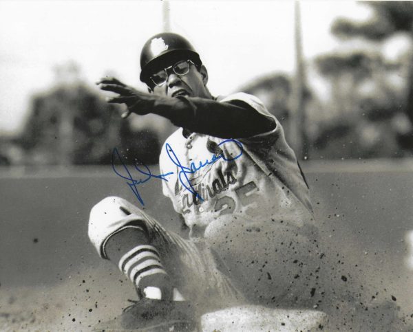 AUTOGRAPHED JULIAN JAVIER 8x10 St. Louis Cardinals photo