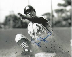 AUTOGRAPHED JULIAN JAVIER 8x10 St. Louis Cardinals photo