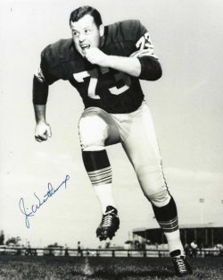 Autographed JIM WEATHERWAX 8X10 Green Bay Packers Photo