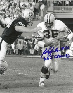Autographed BEN WILSON 8X10 Green Bay Packers Photo