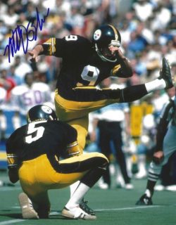 AUTOGRAPHED MATT BAHR 8X10 Pittsburgh Steelers Photo