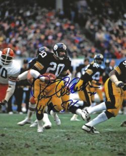 Autographed ROCKY BLEIER "4x SBC" 8X10 Pittsburgh Steelers Photo