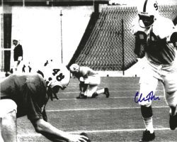 Autographed CHRIS BAHR 8X10 Penn State University Photo