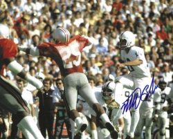 Autographed MATT BAHR 8X10 Penn State University Photo