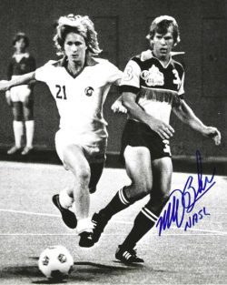 AUTOGRAPHED MATT BAHR 8X10 Colorado Caribous Photo