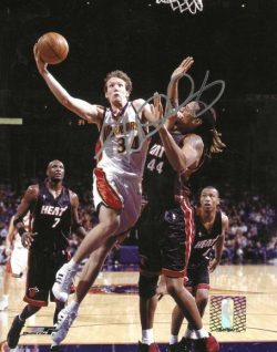 AUTOGRAPHED MIKE DUNLEAVY 8x10 Golden State Warriors Photo