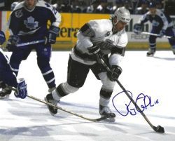 Autographed RANDY GILHEN 8x10 Los Angeles Kings photo