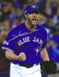 Autographed JASON GRILLI 8X10 Toronto Blue Jays Photo